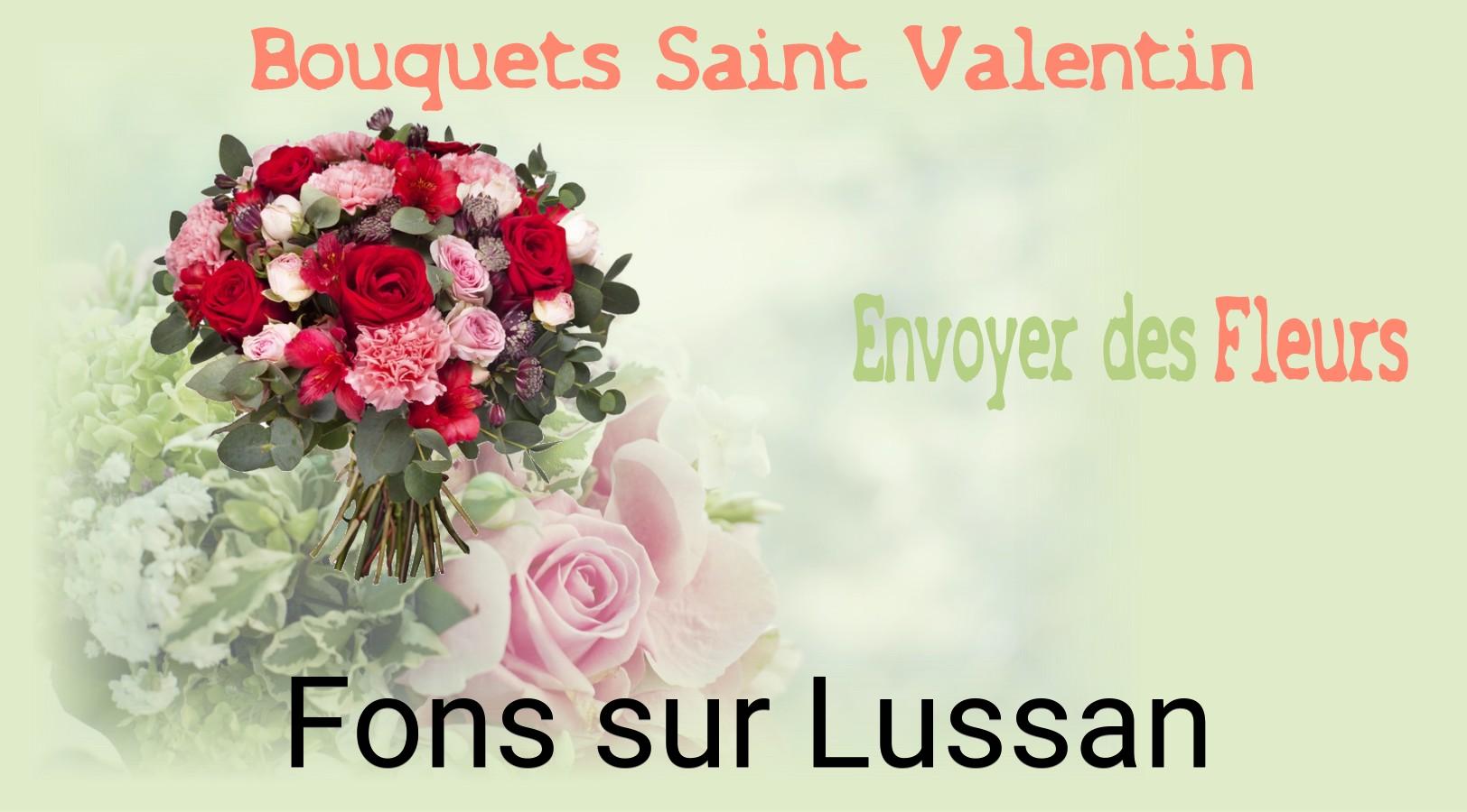 Roses de Saint-Valentin livrées à Fons-sur-Lussan